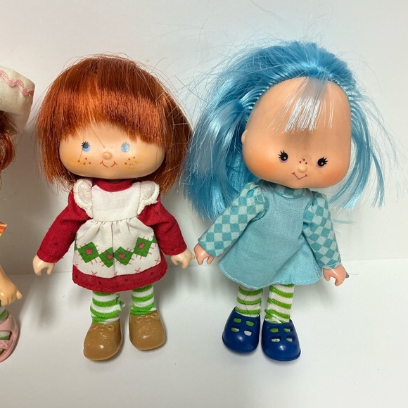Vintage Strawberry Shortcake TLC Doll Lot- Cafe Ole, Apricot, Angel Cake & More - Picture 2 of 16